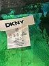 DKNY 100% Polyester Tie-dye Green Cocktail Dress Size 10 - photo 7