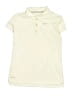 Nike 100% Polyester Ivory Short Sleeve Polo Size S (kids) - photo 1