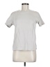 Unbranded Solid Silver Short Sleeve T-Shirt Size M - photo 1