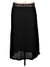 Jaclyn Smith Solid Black Casual Skirt Size L - photo 1