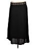 Jaclyn Smith Solid Black Casual Skirt Size L - photo 2