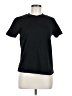 Unbranded Solid Black Short Sleeve T-Shirt Size M - photo 1