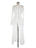 Alexander McQueen 100% Cotton White Longline Button Up Size EU (IT) 42 / US 6 - photo 1