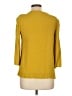 Poetry Yellow 3/4 Sleeve Blouse Size 12 - photo 2