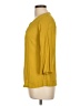 Poetry Yellow 3/4 Sleeve Blouse Size 12 - photo 5