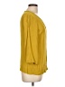 Poetry Yellow 3/4 Sleeve Blouse Size 12 - photo 4