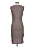 Leith Solid Gray Casual Dress Size L - photo 2