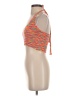 Shein Orange Sleeveless Top Size 4 - photo 5
