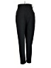 Zara Solid Black Dress Pants Size M - photo 2