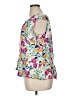 True Craft 100% Rayon Floral Yellow Short Sleeve Blouse Size 1X - photo 5