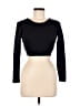 Unbranded Black 3/4 Sleeve Top Size M - photo 1