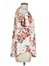 Torrid Floral Ivory 3/4 Sleeve Blouse Size Lg Plus (0) - photo 4