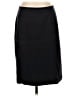 Talbots Solid Black Casual Skirt Size 4 - photo 1