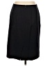 Talbots Solid Black Casual Skirt Size 4 - photo 2