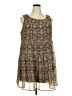 As U Wish 100% Polyester Paisley Brown Casual Dress Size 2X - photo 1