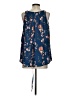 BB Dakota 100% Polyester Blue 3/4 Sleeve Blouse Size S - photo 2