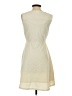 Maison Jules Solid Ivory Casual Dress Size S - photo 2