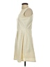 Maison Jules Solid Ivory Casual Dress Size S - photo 5