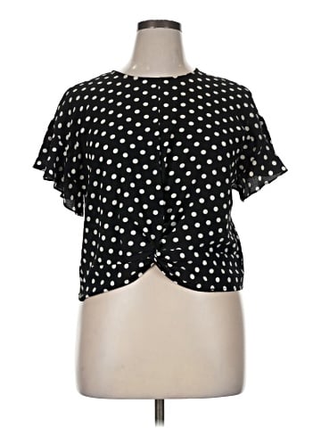 Lush Short Sleeve Blouse (view 1)