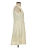 Maison Jules Solid Ivory Casual Dress Size S - photo 4