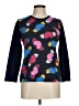 Unbranded Print Blue Pullover Sweater Size M (estimated) - photo 1