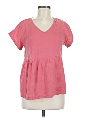 Maurices Short Sleeve Blouse (view 1)
