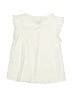 First Impressions Ivory Sleeveless Blouse Size 4T - photo 2