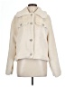 Lili Sidonio Molly Bracken 100% Polyester Solid Ivory Coat Size L - photo 1