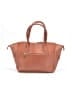 Joy & Iman Solid Orange Brown Tote One size - photo 3