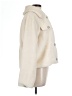 Lili Sidonio Molly Bracken 100% Polyester Solid Ivory Coat Size L - photo 4