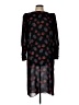 Assorted Brands Paisley Black Casual Dress Size L (estimated) - photo 1