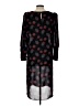Assorted Brands Paisley Black Casual Dress Size L (estimated) - photo 2