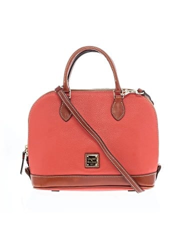 Dooney & Bourke Leather Satchel (view 1)