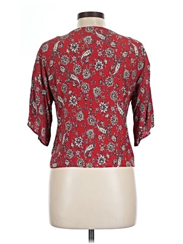 Karen Kane Short Sleeve Blouse (view 2)
