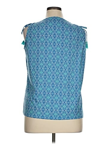 Caribbean Joe Sleeveless Blouse (view 2)