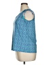 Caribbean Joe Teal Sleeveless Blouse Size XL - photo 5