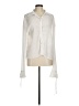 Shein 100% Polyester Ivory Long Sleeve Blouse Size 6 - photo 1