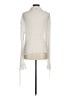 Shein 100% Polyester Ivory Long Sleeve Blouse Size 6 - photo 2