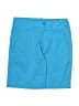 Under Armour 100% Polyester Solid Blue Shorts Size XS (youth) - photo 1