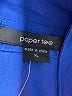 Paper Tee Blue Sleeveless Button-Down Shirt Size XL - photo 7