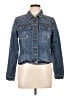 Kut from the Kloth Blue Denim Jacket Size L (estimated) - photo 1