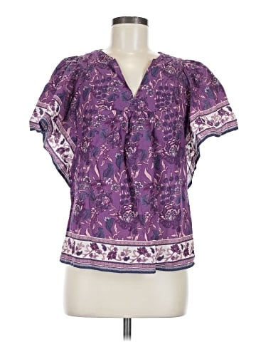 C&C California Short Sleeve Blouse (view 1)