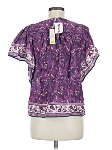 C&C California Short Sleeve Blouse (view 2)
