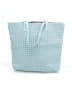 Unbranded Checkered-gingham Blue Tote One size - photo 3