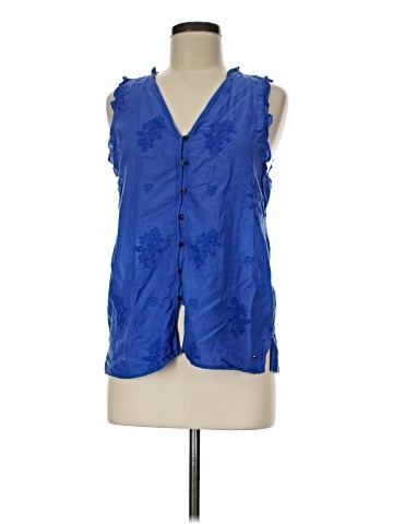 Tommy Hilfiger Sleeveless Button-Down Shirt (view 1)