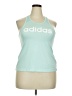 Adidas Teal Green Active Tank Size M - photo 1