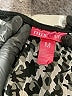 Mix & CO Animal Print Silver Short Sleeve Blouse Size M - photo 7