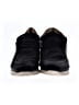 otBt 100% Leather Solid Black Sneakers Size 9 - photo 2