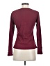Unbranded Burgundy Long Sleeve Henley Size S - photo 2
