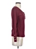 Unbranded Burgundy Long Sleeve Henley Size S - photo 4